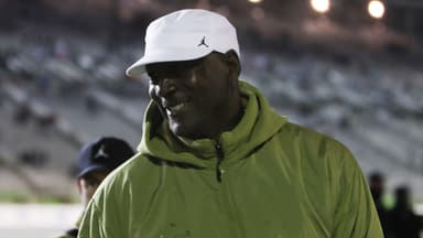 Michael Jordan at EchoPark Speedway