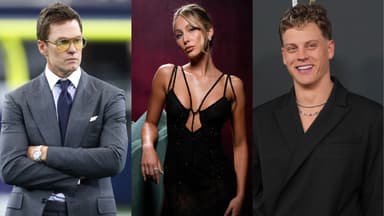 Tom Brady, Alix Earle, Joe Burrow