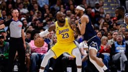 LeBron James and Zeke Nnaji