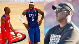 Kobe Bryant and LeBron James, Michael Jordan