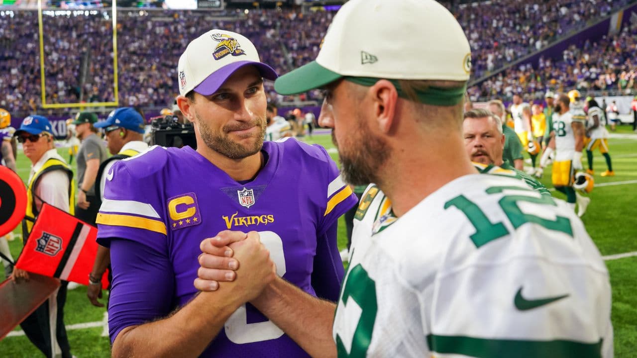 Kirk Cousins and Aaron Rodgers