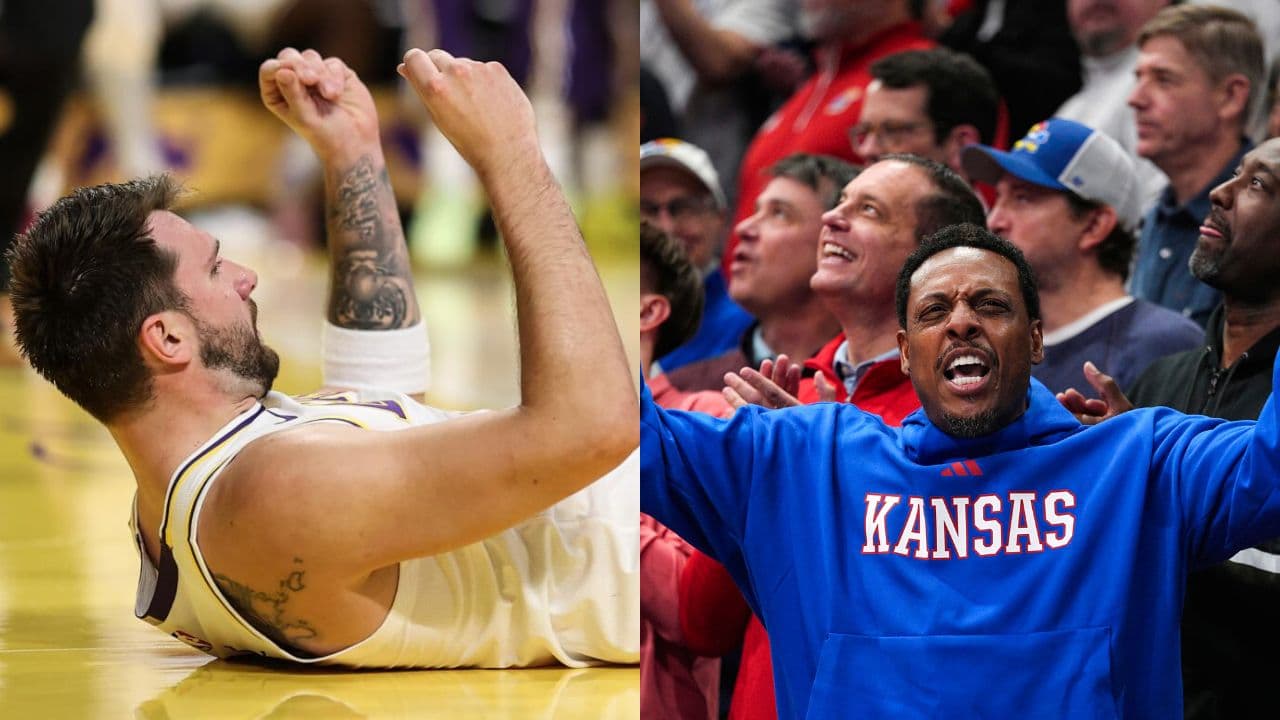 (L) Luka Doncic (R) Paul Pierce