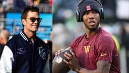 Tom Brady and Jayden Daniels