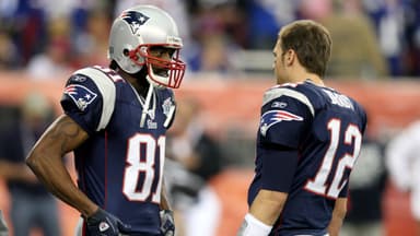 Randy Moss and Tom Brady