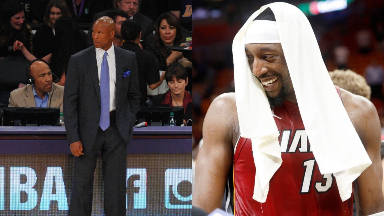 (L) Byron Scott (R) Bam Adebayo