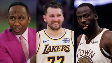 Stephen A. Smith, Luka Doncic, Draymond Green