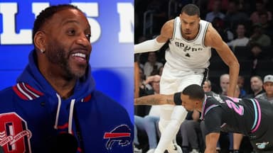 Tracy McGrady (L), Victor Wembanyama (R)