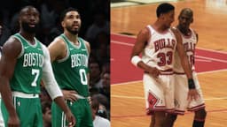 Brown Tatum (L), Pippen Jordan (R)