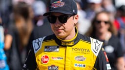 Feb 15, 2026; Daytona Beach, Florida, USA; NASCAR Cup Series driver Christopher Bell (20) during the 68th running of the Daytona 500 at Daytona International Speedway