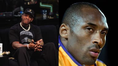 Rashad McCants (L), Kobe Bryant (R)