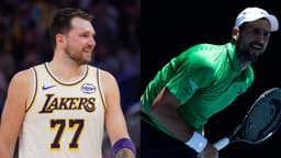 Luka Doncic and Novak Djokovic