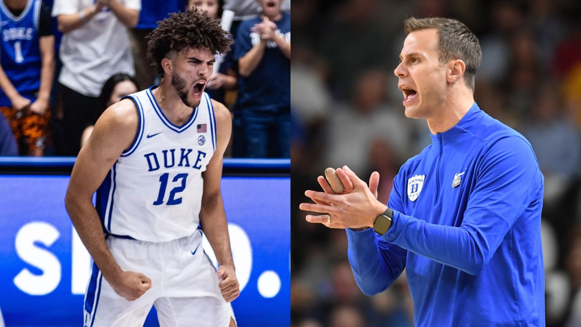 Cam Boozer Explains How Jon Scheyer Motivated Him in Dominant Second Half vs. TCU