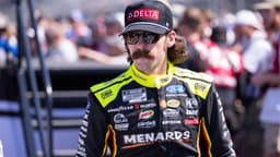 Mar 22, 2026; Darlington, South Carolina, USA; Team Penske Ryan Blaney (12) comes out for the Goodyear 400 at Darlington Raceway.