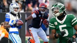 NFL receivers CeeDee Lamb, Ja'Marr Chase, Garrett Wilson